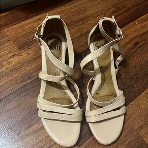 Tan wedges
